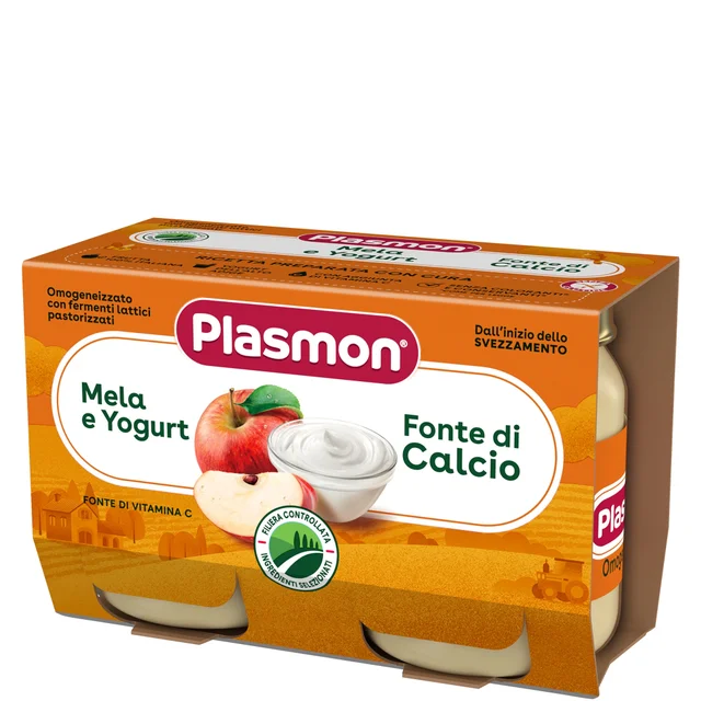 Omogeneizzato Mela Yogurt*, 3 confezioni da 2x120gr