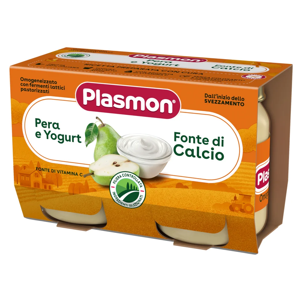 Omogeneizzato Pera Yogurt*, 3 confezioni da 2x120gr Image 1
