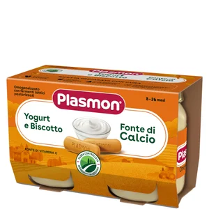 Omogeneizzato Yogurt* Biscotto, 3 confezioni da 2x120gr
