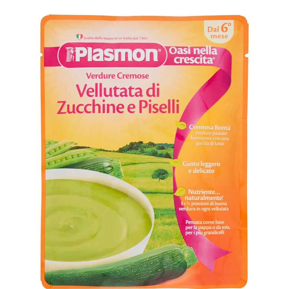 La Vellutata Zucchine e Piselli 4 x 180g Image 1