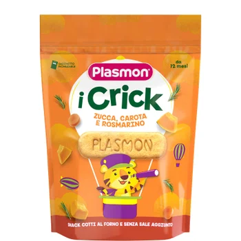 Snack i Crick Zucca Carota Rosmarino 6 x 100g