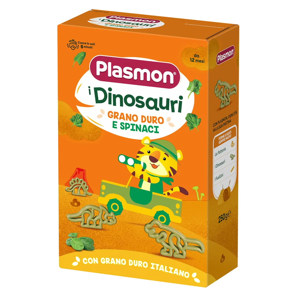 Pastina Dinosauri di Grano Duro e Spinaci 250g Image 1