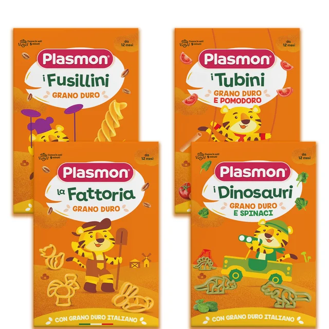Le Pastine di Grano Duro Plasmon 4 x 250g