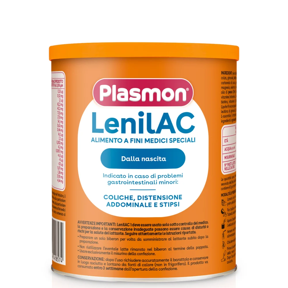 Lenilac Alimento a fini medici speciali, Latte per Lattanti in polvere 400g Image 1