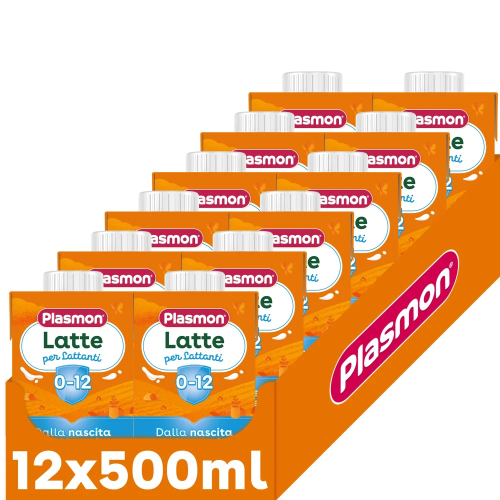 Latte per lattanti liquido 0-12 mesi 12 x 500ml Image 1