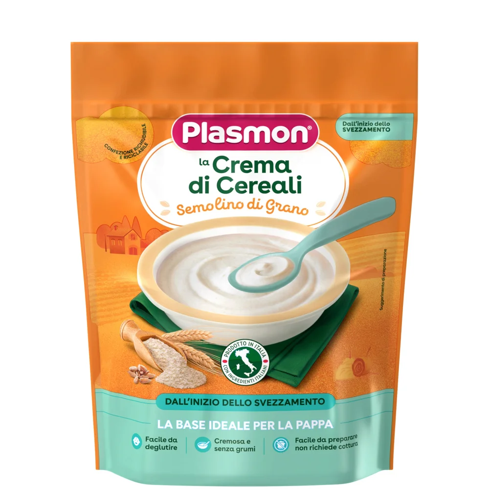 Plasmon la Crema di Cereali - Semolino di Grano 200g Image 1