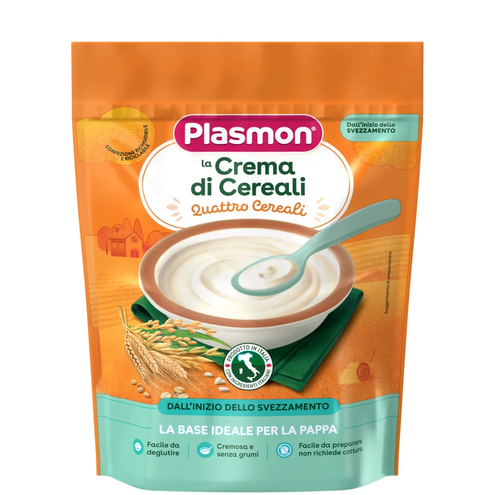 Plasmon la Crema di Cereali - Quattro Cereali 200g Image 1