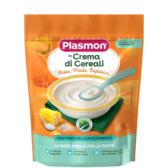 Plasmon la Crema di Cereali - Riso , Mais, Tapioca 200g