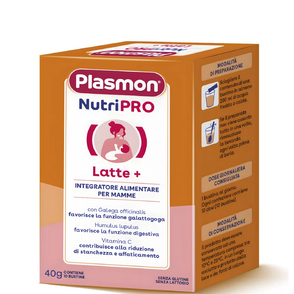 Integratore allattamento NutriPRO Latte + 10 x 4g con Galega per mamme Image 1