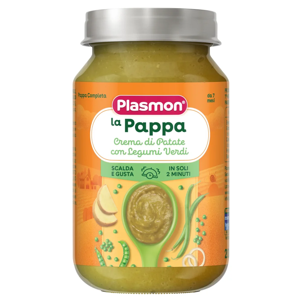 La Pappa - Crema di patate con legumi verdi, 2 vasetti da 200g Image 1