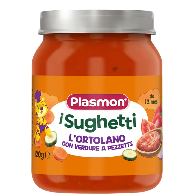 Sughetto L'Ortolano con verdure a pezzetti 120g