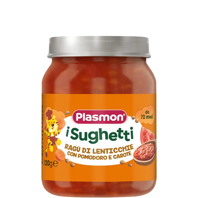 Sughetto Ragù di Lenticchie, 2 vasetti da 120g