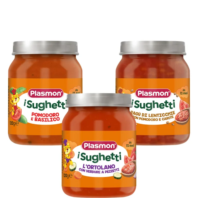 I Sughetti Plasmon 3 x 120g