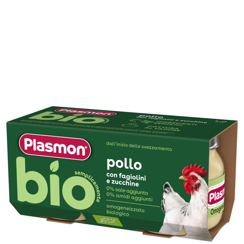 Omogeneizzato Biologico Pollo 2 x 80g Image 1
