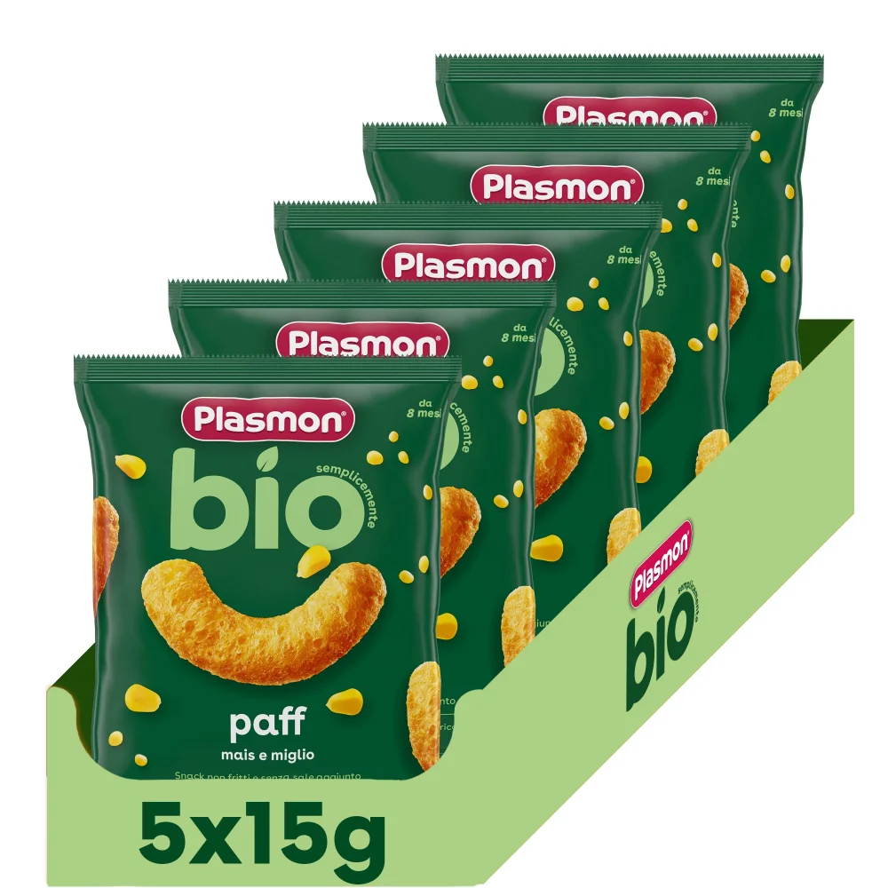 Paff Biologico Mais e Miglio 5 x 15g Image 1