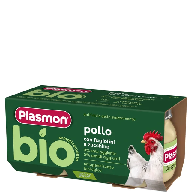 Omogeneizzato Biologico Pollo, 3 confezioni da 2x80gr