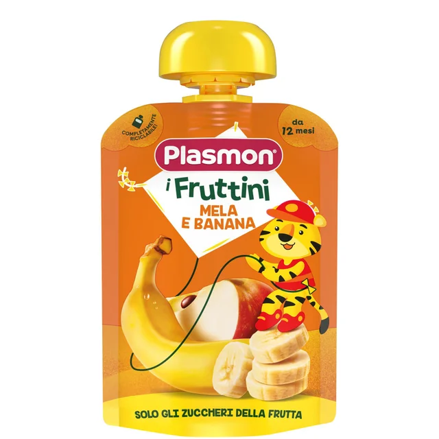 I Fruttini Plasmon Mela e Banana 6 x 130g