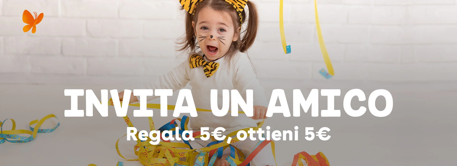 INVITA UN AMICO - Regala €5, ottieni €5