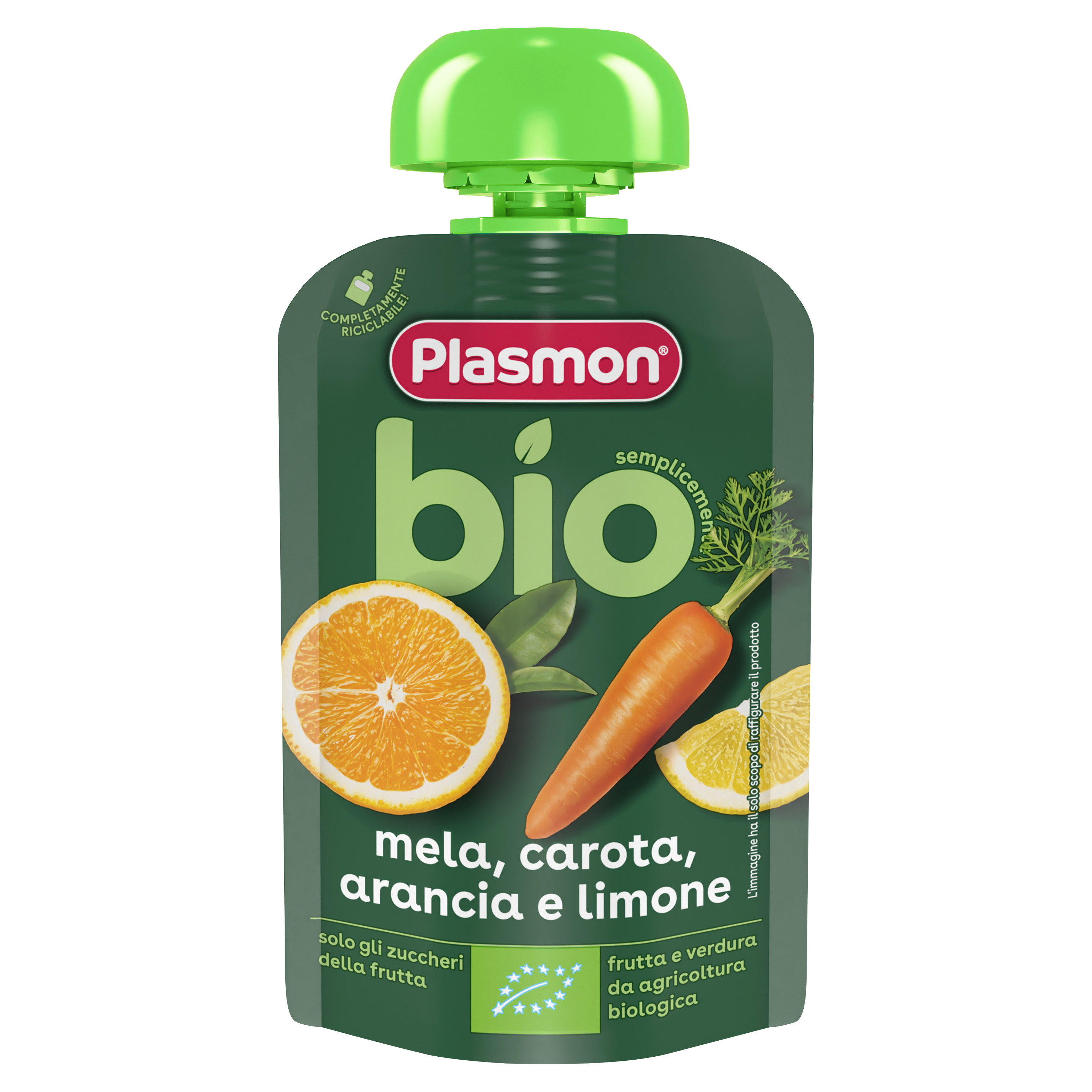 Frullato di Mela, Carota, Arancia e Limone Bio