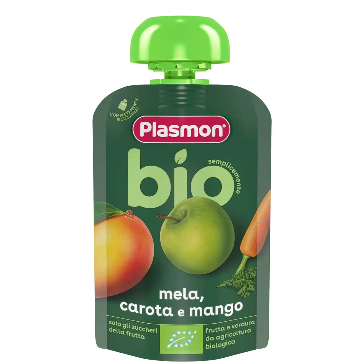 Frullato di Mela, Carota e Mango Bio