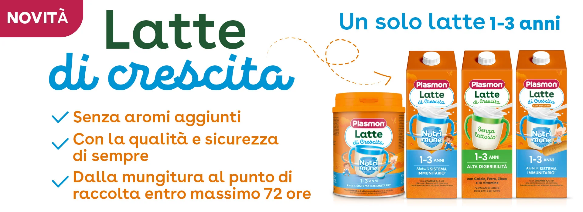 LATTE DI CRESCITA