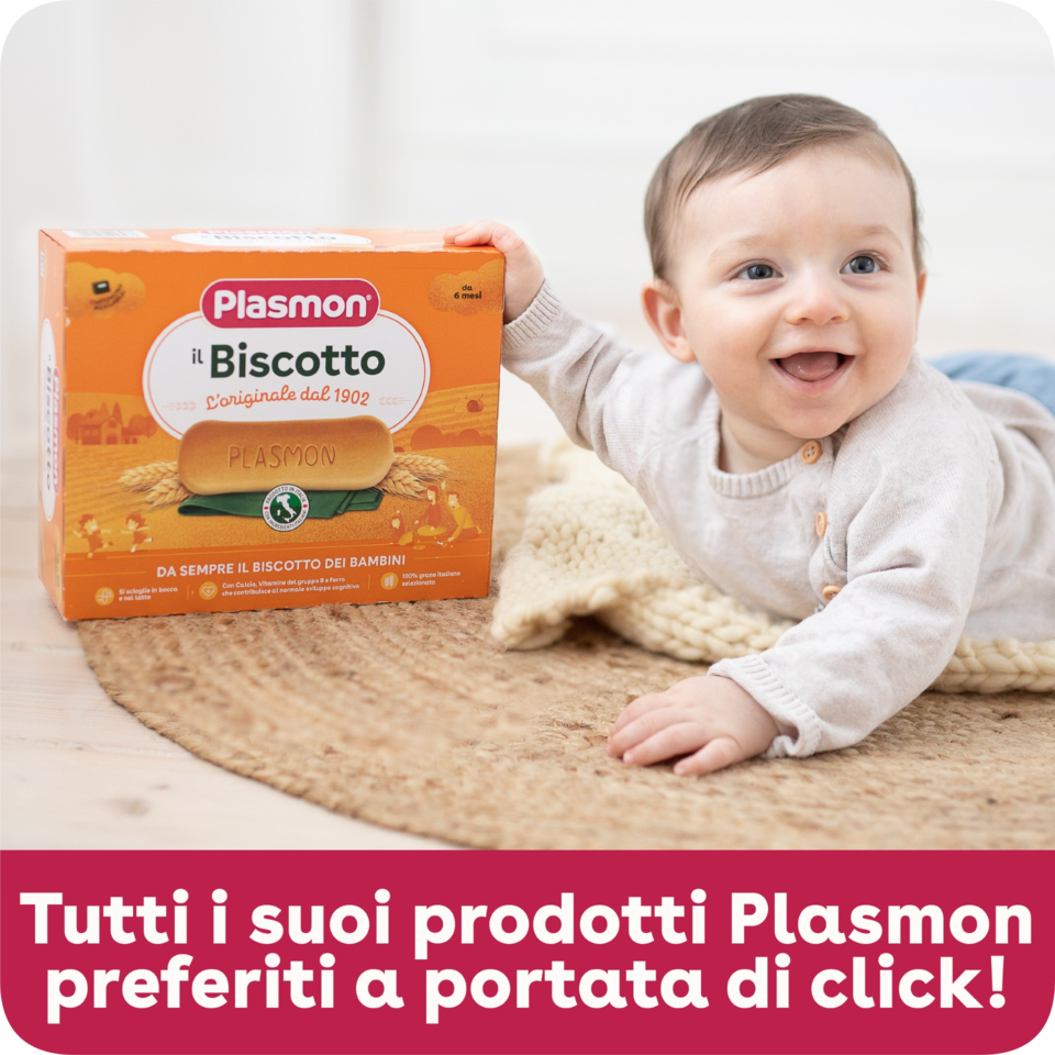 Tutti i suoi prodotti Plasmon preferiti a portata di click!